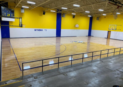 Wynona Public Schools Gym Floor